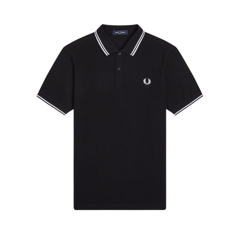 Fred Perry Polo Polo Uomo con doppia riga S P25 - FRED PERRYM3600 - 350 - S - Francavilla Moda